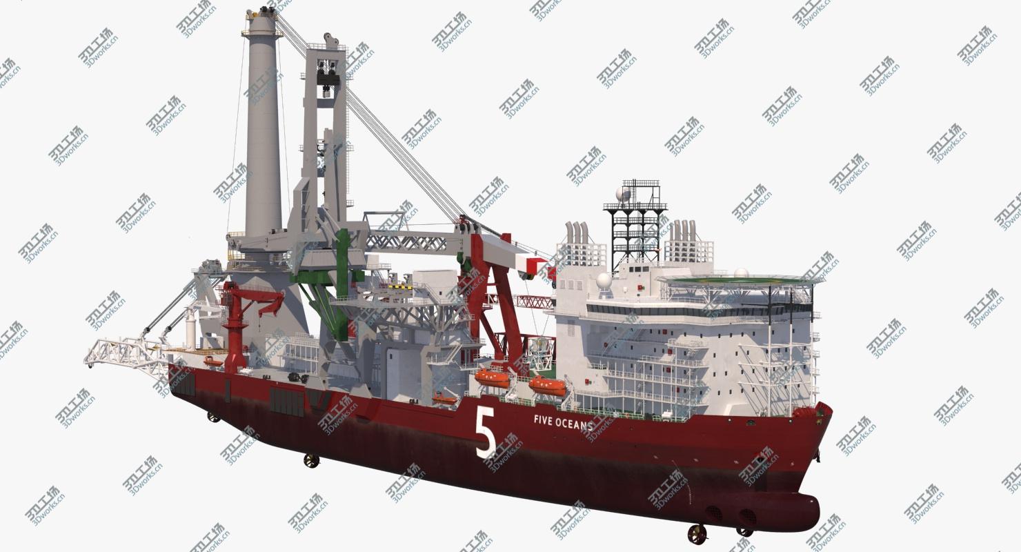 images/goods_img/2021040162/Offshore Oil and Gas Operational Drilling and Laying Vessels 3D/3.jpg